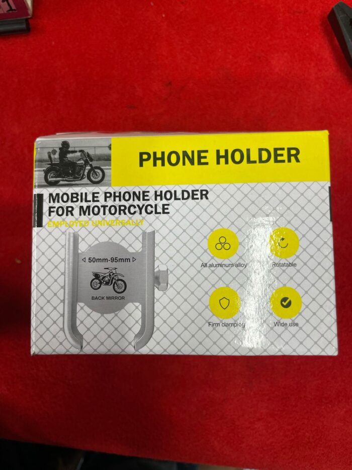 Yellow box phone holder