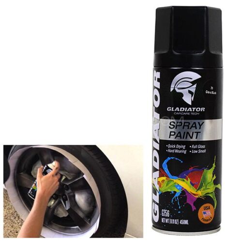 Gladiator Spray Paint glossy black