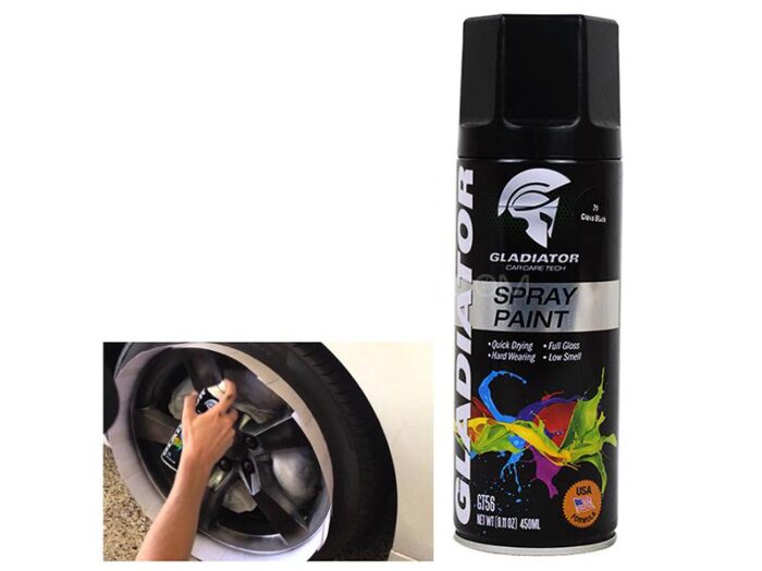 Gladiator Spray Paint glossy black